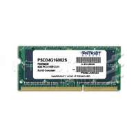 Patriot Patriot 4GB 1600MHz CL11 DDR3 SO-DIMM memória