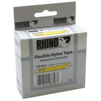 Dymo DYMO címke Rhino nylon 12mm sárga