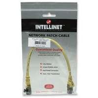 Intellinet Intellinet hálózati kábel RJ45, Cat6 UTP, 0.5m Sárga, 100% réz