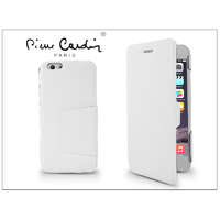 Pierre Cardin Pierre Cardin DeLuxe Apple iPhone 6 Plus flip slim tok Fehér