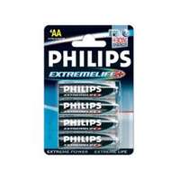 Philips Philips LR6E4B Alkáli EXTREME LIFE AA Elem (4db/csomag)