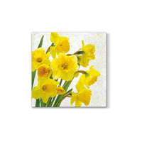  P.W.SDL280000 Yellow Daffodils papírszalvéta 33x33cm,20db-os