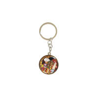 FRIDOLIN FRI.19612 Kulcstartó fémkarika egyoldalas, Klimt:Beteljesülés