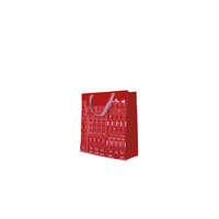 PAW P.W.AGB2013103 Christmas Tenements red papír ajándéktáska, premium medium 20x25x10cm