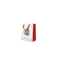 PAW P.W.AGB2014103 Jingle Bells papír ajándéktáska medium 20x25x10cm