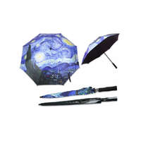 Hanipol H.C.021-6622 Esernyő, Hossz: 93 cm, dia: 120 cm, Van Gogh: Csillagos Éj