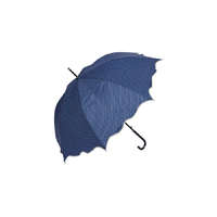 Clayre-Eef CLEEF.JZUM0058BL Pöttyös esernyő hullámos szélű, átmérő 98cm, kék