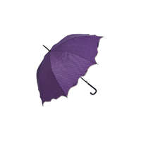 Clayre-Eef CLEEF.JZUM0058PA Pöttyös esernyő hullámos szélű, átmérő 98cm, lila