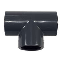 Pipelife PVC-U T-idom 32-32-32mm, ragasztható nyomócső idom