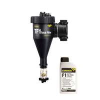 Fernox Fernox TF1 Total Filter mágneses iszapleválasztó 28mm-es csatlakozással + Fernox F1 Filter Fluid Protector 500ml folyadék.