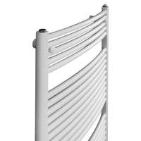 Betatherm Betatherm BX 50630 (640*496) íves fürdőszobai radiátor, fehér, BX Curves törölköző szárító radiátor, fürdőszobai csőradiátor, BX Curves