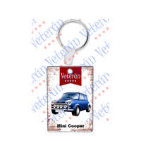  Veterán autós kulcstartó - Mini Cooper