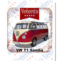  Veterán autós poháralátét - Volskwagen T1 Samba