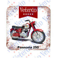  Veterán motoros poháralátét - Pannonia 250