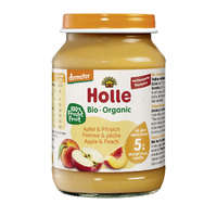 Holle Holle bio bébiétel őszibarack-alma 190 g
