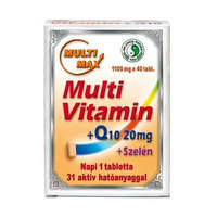 Dr Chen Dr.chen multimax vitamin+q10+szelén tabletta 40 db