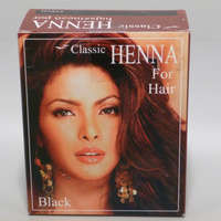 Classic Henna Classic Henna hajszínező por fekete 100 g