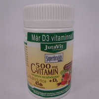 Jutavit Jutavit c-vitamin 500 mg+d3+csipkebogyó kivonattal 45 db