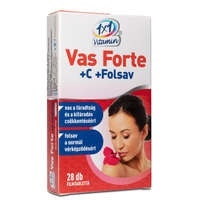 1x1 1x1 Vitamin Vas Forte + C + Folsav filmtabletta 28x
