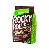 Rocky Rolls Rocky Rolls puffasztott rizs korong étcsoki bevonatban 70 g