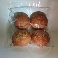 Piszke Piszke bio hamburger zsemle védőgázzal 2 db 100 g