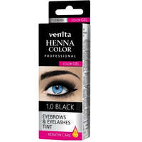 Venita Venita henna color gyógynövényes szemöldök festék 1.0 fekete 15 g