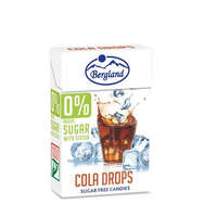Bergland Bergland cola drops cukormentes kóla ízű cukorka 40 g