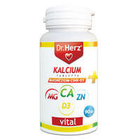 Dr Herz Dr.herz kalcium+magnezium+cink+d3 tabletta 90 db