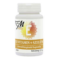 Dr M Dr.m prémium e-vitamin + szelén étrend-kiegészítő kapszula 60 db