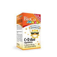 Bioco Bioco c+d duo junior rágótabletta 100 db