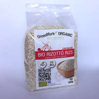 Greenmark Greenmark bio rizottó rizs fehér carnaroli 500 g