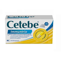 Cetebe Cetebe Immuntrio c vitamin+d-vitamin+cink kapszula 60 db