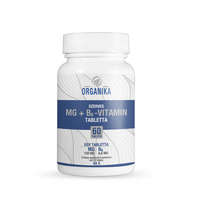 Organika Organika szerves mg+b6-vitamin tabletta 60 db