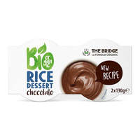 The Bridge The Bridge bio rizs desszert csokoládé 2x130g 260 g