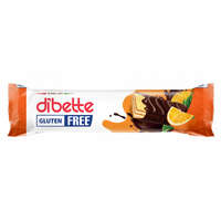 Dibette Dibette kakaós ét mártott, narancs ízű krém töltött ostya, fruktózzal gluténmentes 26 g
