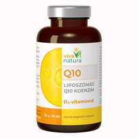 Viva Viva natura liposzómás q10 koenzim d3 vitaminnal étrend kiegészítő kapszula 60 db