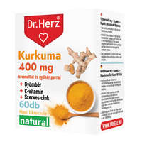Dr Herz Dr.herz kurkuma+gyömbér+c-vitamin+szerves cink 60 db kapszula