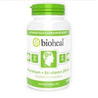 Bioheal Bioheal magnézium+b6-vitamin 250mg szerves nyújtott felszívódású 70 db
