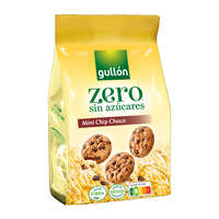 Gullón Gullón mini chip choco zero keksz csokoládé darabkákkal, édesítőszerrel 75 g