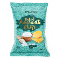 Mclloyds Mclloyds bio amaranth chips sült snack tengeri sós 65 g