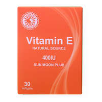 Sun Moon Sun Moon e-vitamin lágyzselatin kapszula emelt hatóanyag 400IU 30 db
