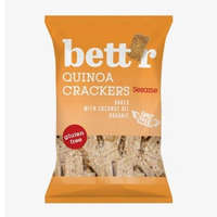 Bettr Bettr bio vegán gluténmentes quinoa kréker szezámmag 100 g