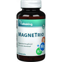 Vitaking Vitaking magne trio mg+k2+d3-vitamin kapszula 90 db