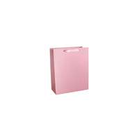 QX Dísztasak papír 18x23 cm pöttyös pink