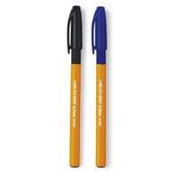 Cello Golyóstoll Cello Tri-Grip sárga tolltest 0,7 mm kék eldobható