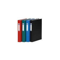 DONAU Gyűrűs könyv, 2 gyűrű, 40 mm, A4, PP/karton, DONAU, kék