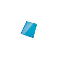 LEITZ Gumis mappa, 15 mm, karton, A4, LEITZ "Wow", kék