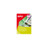 APLI Fólia, írásvetítőhöz, A4, fekete-fehér lézernyomtatóba, APLI