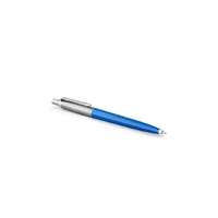 PARKER Golyóstoll, 0,7 mm, ezüst színű klip, kék tolltest, PARKER "Royal Jotter Originals", kék