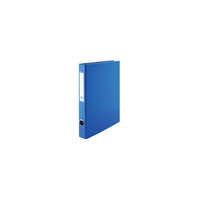 VICTORIA OFFICE Gyűrűs könyv, 4 gyűrű, 35 mm, A4, PP/karton, VICTORIA OFFICE, kék